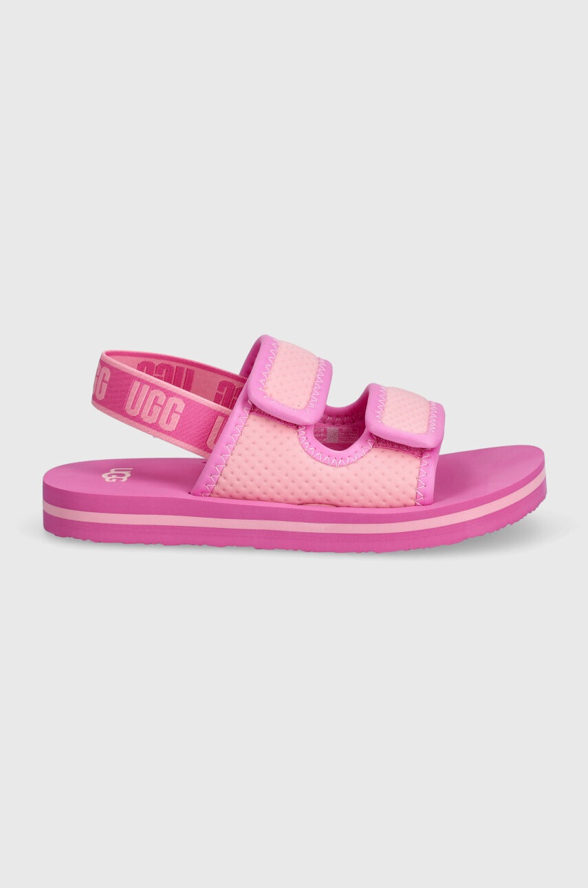 Дитячі сандалі UGG LENNON SLINGBACK колір рожевий Дитячі сандалі UGG LENNON SLINGBACK колір рожевий