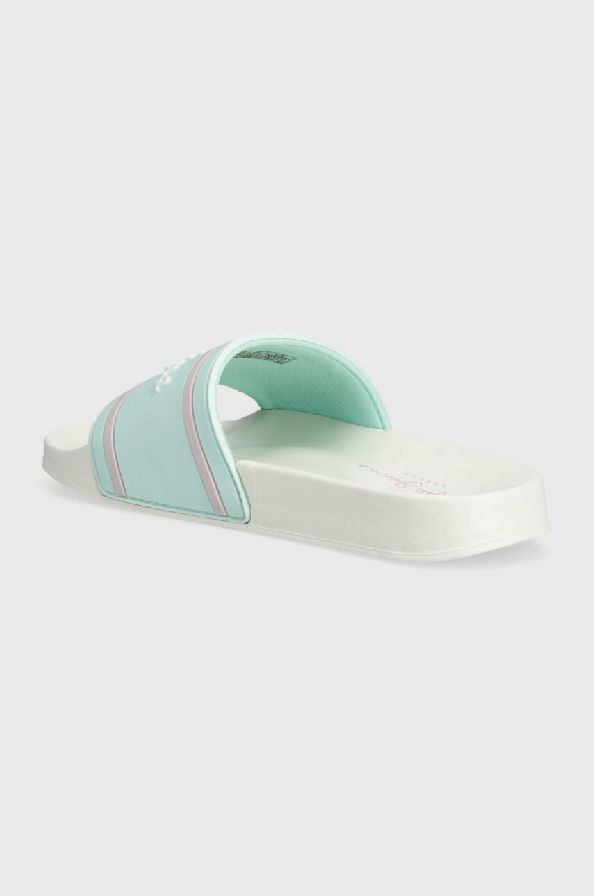 Pepe Jeans gyerek papucs SLIDER LOGO G türkiz termék 2. képe
