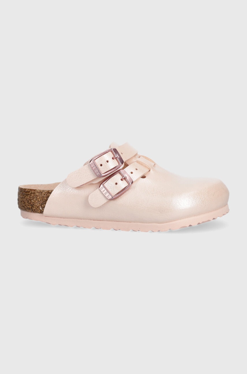 Birkenstock slapi copii Kay Kids BF culoarea roz