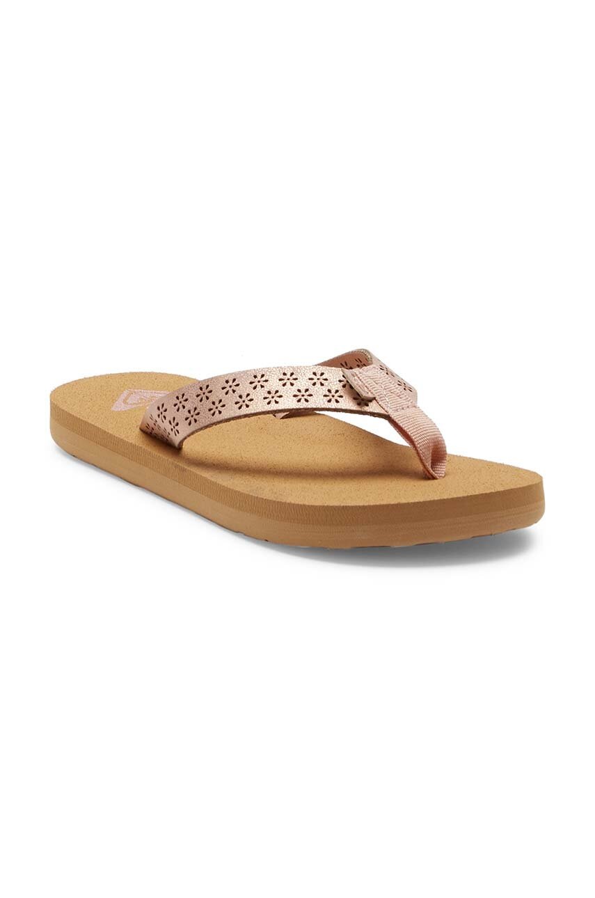 Детские вьетнамки Roxy RG PORTO MOTIFRL цвет розовый