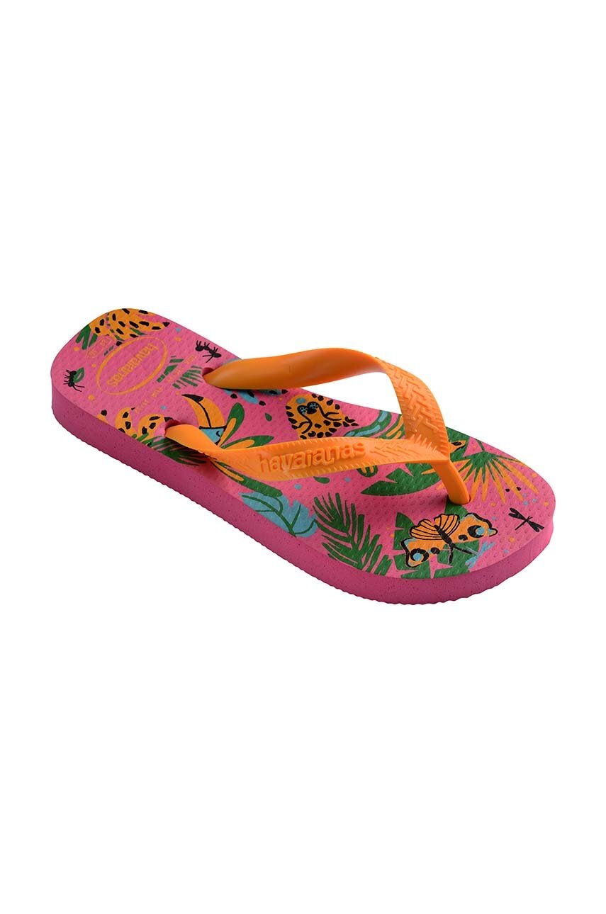 Детские вьетнамки Havaianas KIDS TOP FASHION цвет розовый
