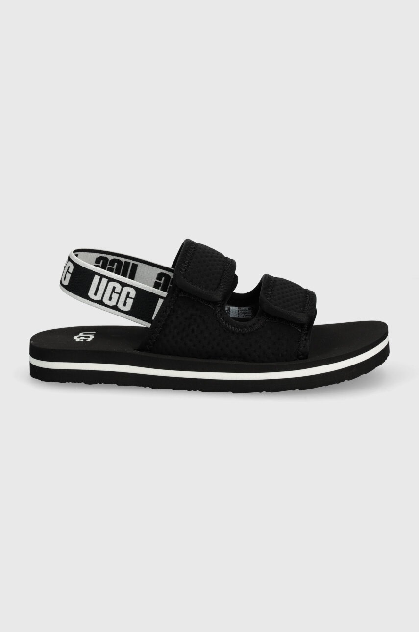 Шльопанці UGG LENNON SLINGBACK колір чорний Шльопанці UGG LENNON SLINGBACK колір чорний