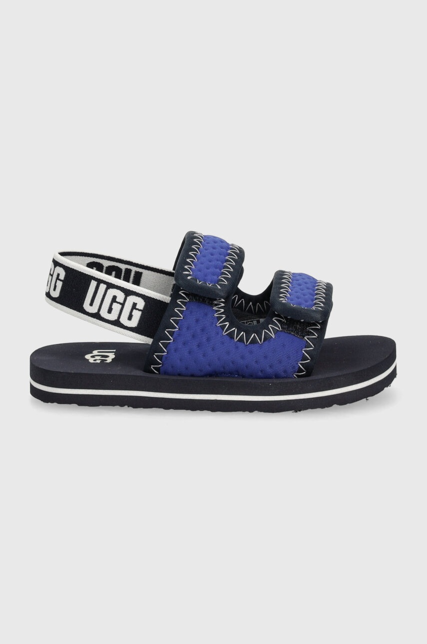 Детские сандалии UGG LENNON SLINGBACK цвет синий