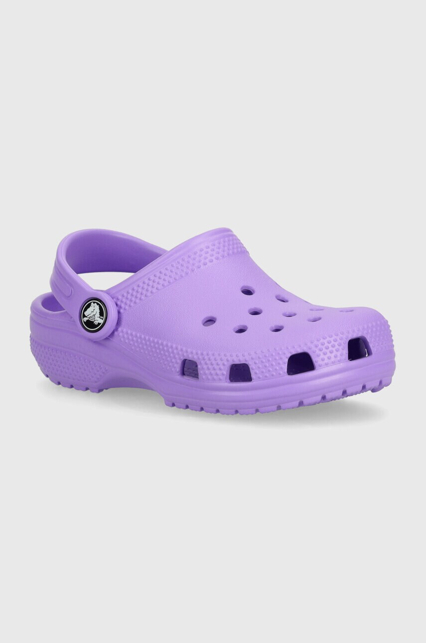 

Детски чехли Crocs Classic Clog в лилаво, Виолетов