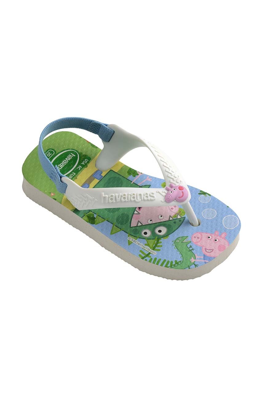 Детские вьетнамки Havaianas BABY PEPPA PIGE цвет белый
