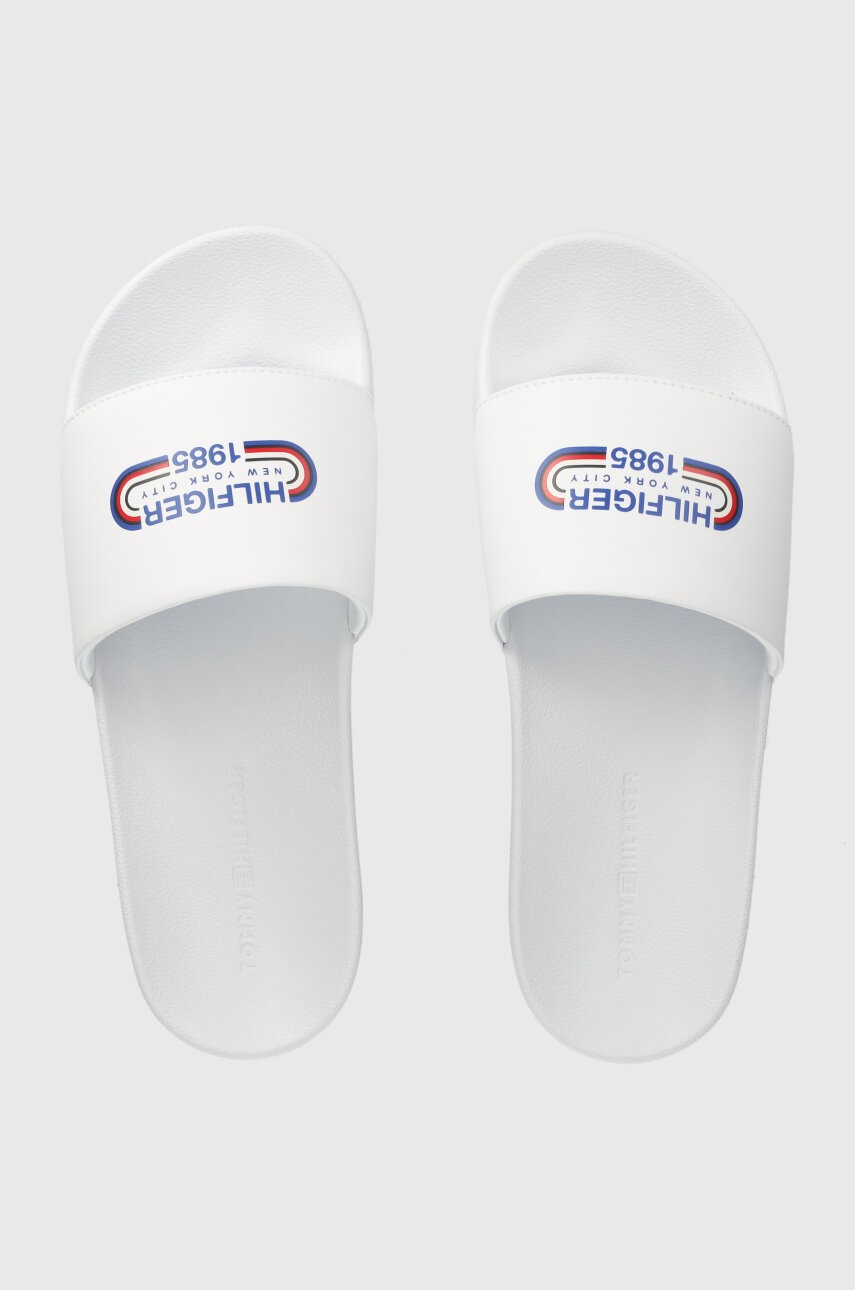 

Чехли Tommy Hilfiger RWB OLY POOL SLIDE в бяло FM0FM05019, Бял