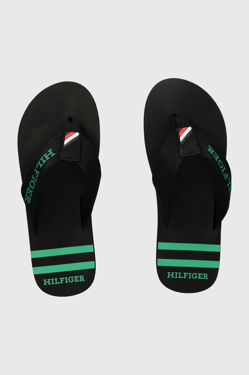 

Джапанки Tommy Hilfiger SPORTY BEACH SANDAL в черно FM0FM05020, Черен