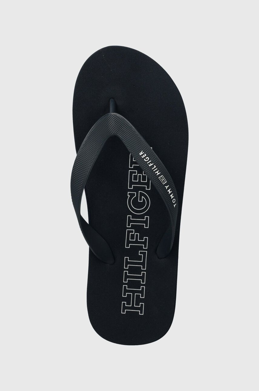 Japonke Tommy Hilfiger RUBBER BEACH SANDAL Moške, Mornarsko Modra Barva, FM0FM05023