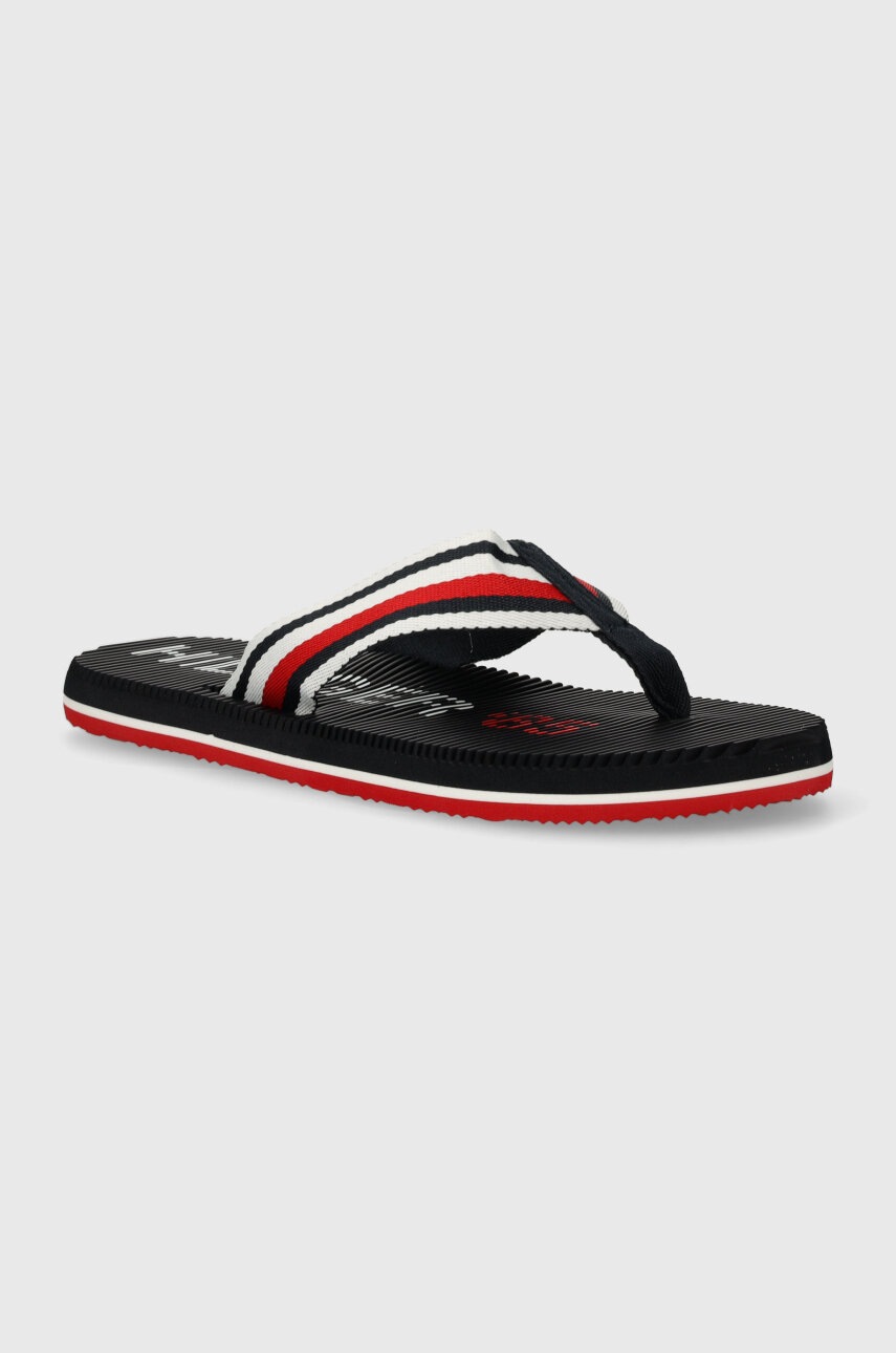 

Джапанки Tommy Hilfiger MASSAGE FOOTBED OLY BEACH SANDAL в тъмносиньо FM0FM05025, Тъмносин