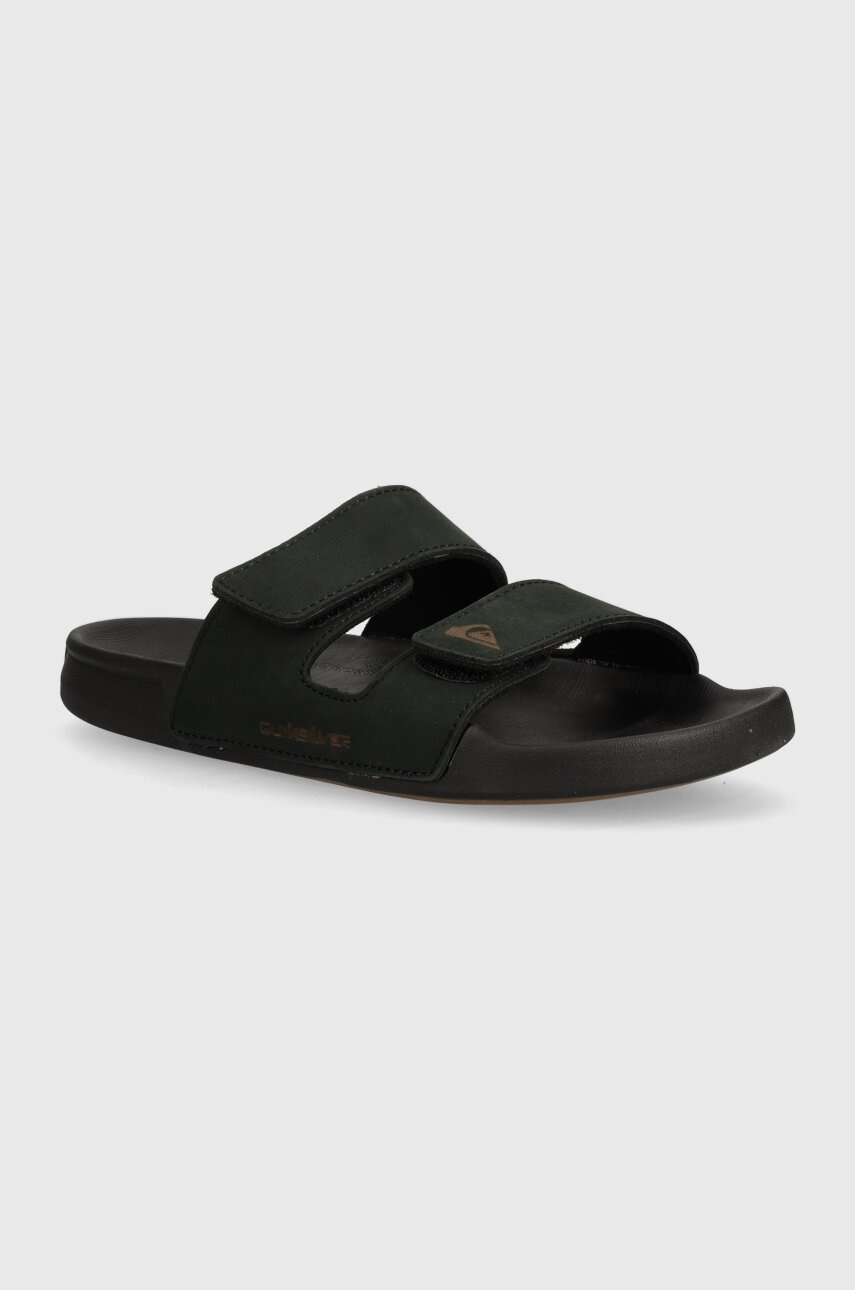 

Чехли от набук Quiksilver в черно, Черен