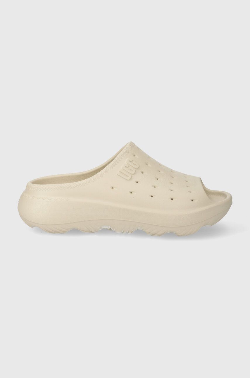 UGG papuci Slide It barbati, culoarea bej, 1137973 - Shoppu.