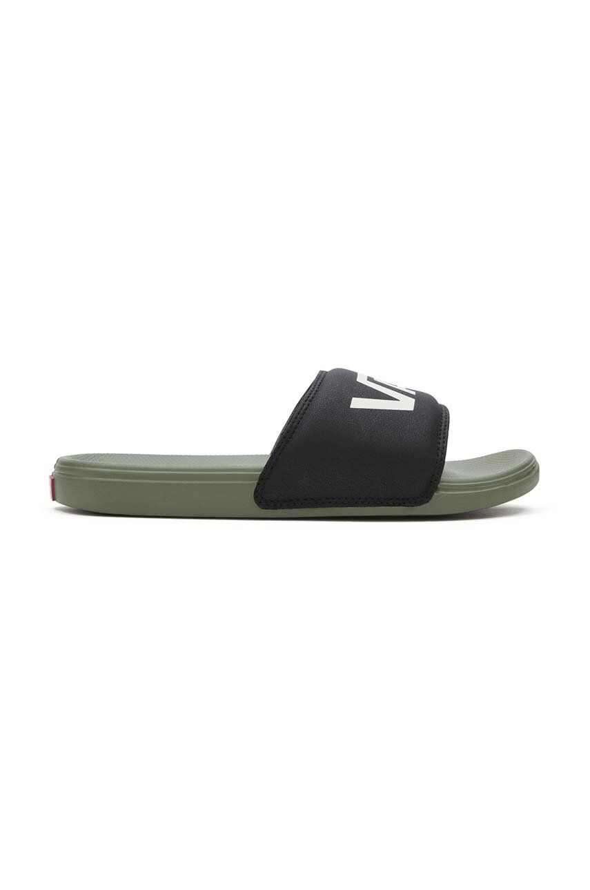 Vans papuci La Costa Slide-On barbati, culoarea verde, VN0A5HF5GWL1