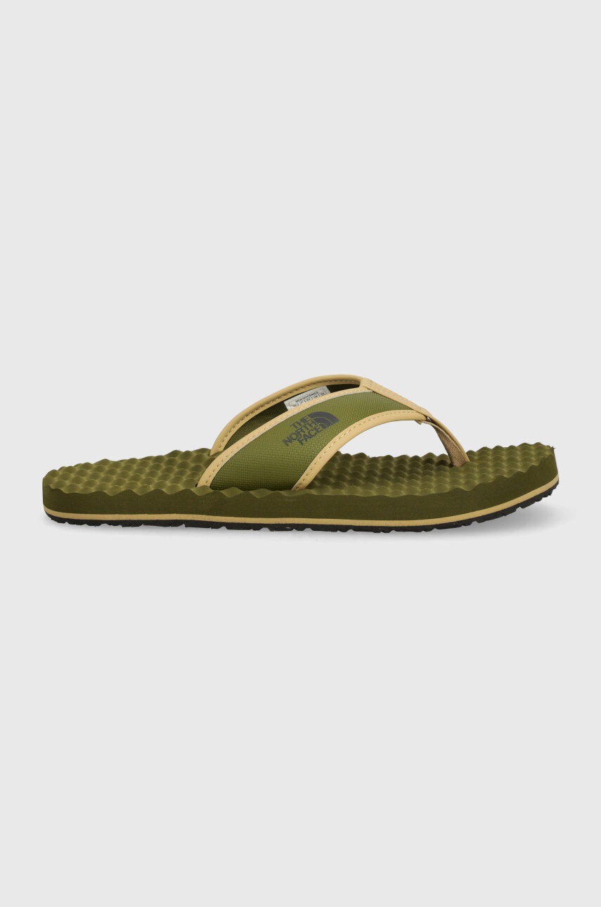 Σαγιονάρες The North Face BASE CAMP FLIP-FLOP II χρώμα: πράσινο, NF0A47AA3I01 φωτογραφία