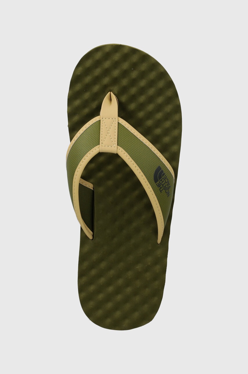 Σαγιονάρες The North Face BASE CAMP FLIP-FLOP II χρώμα: πράσινο, NF0A47AA3I01 φωτογραφία