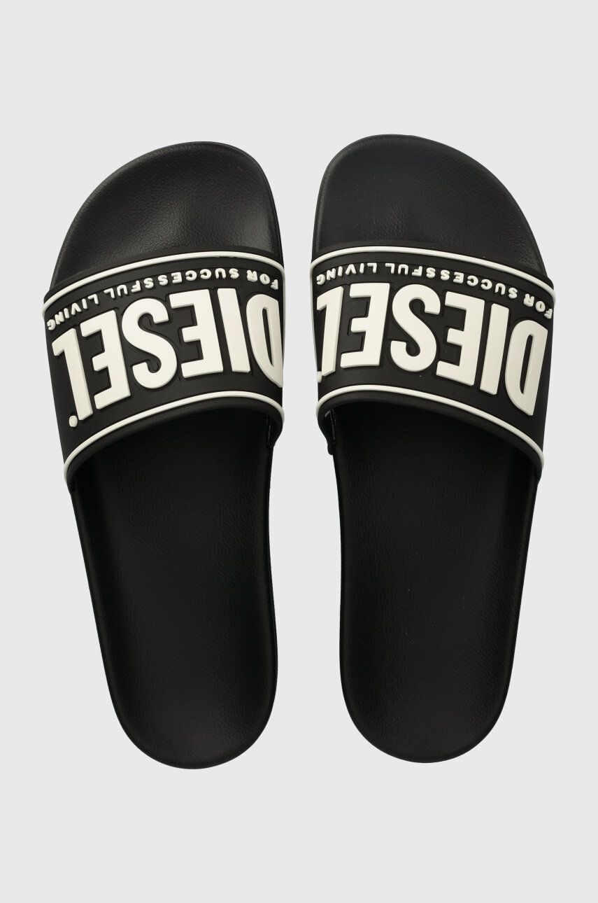 Diesel papuci Sa-Mayemi Cc barbati, culoarea negru, Y02801-P4441-H0958