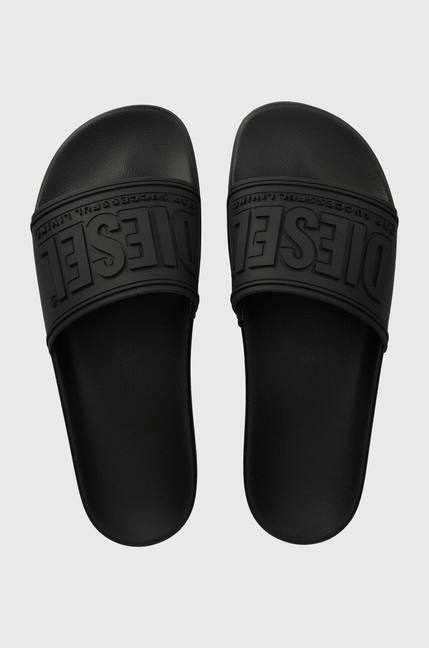 Diesel papuci Sa-Mayemi Cc barbati, culoarea negru, Y02801-P4441-T8013
