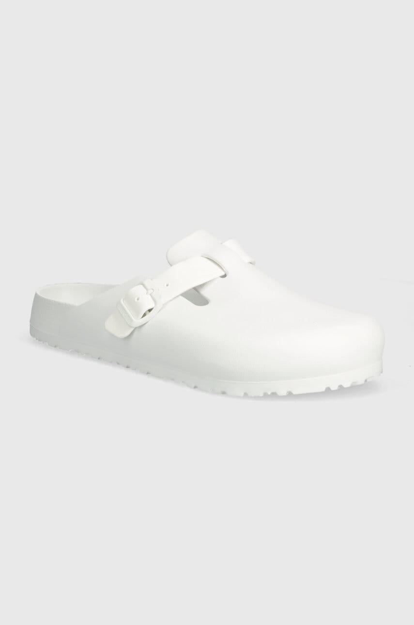 Birkenstock papuci Boston EVA barbati, culoarea alb, 1002315