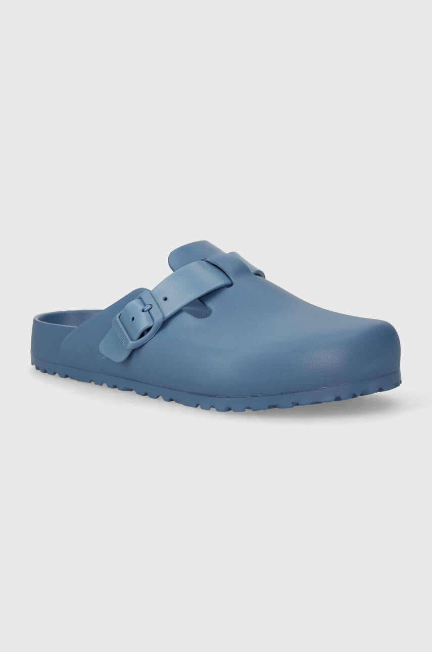 Levně Pantofle Birkenstock Boston EVA pánské, modrá barva, 1027341