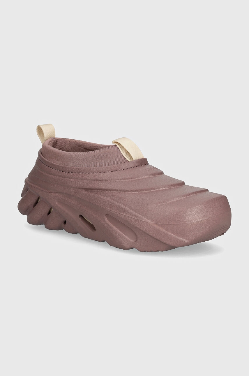 Crocs papuci Echo Storm culoarea violet, 209414