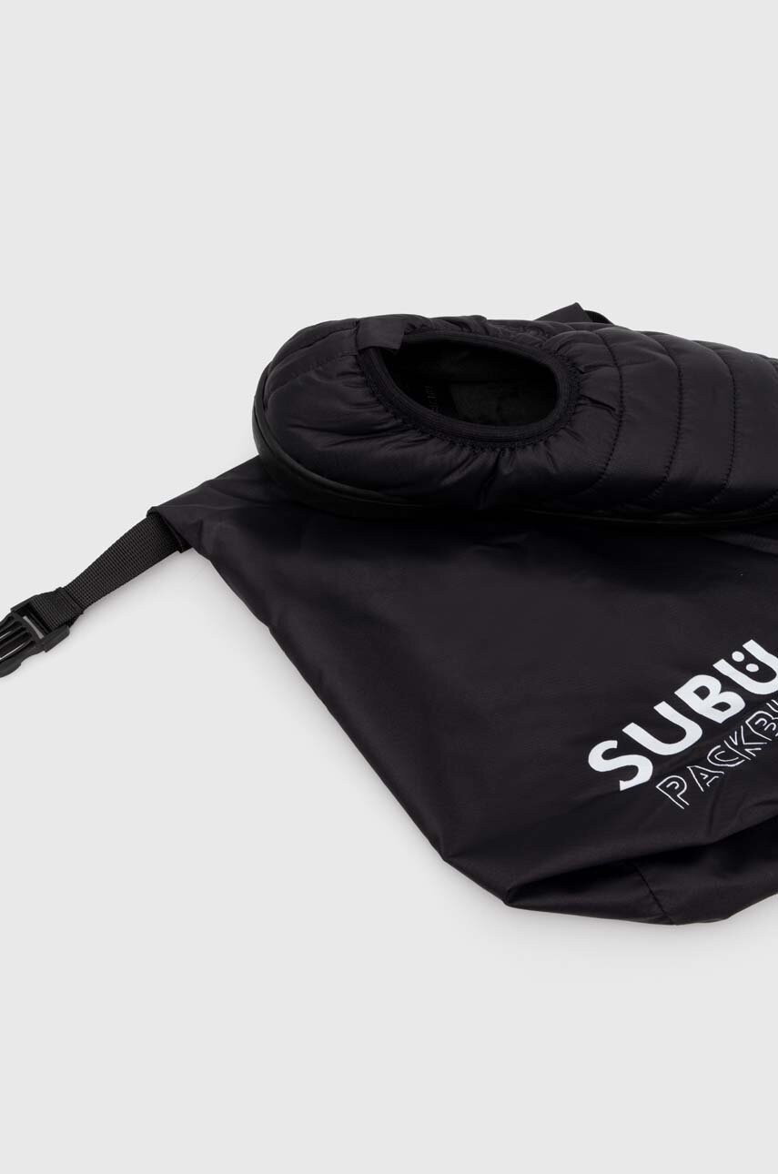 Παντόφλες SUBU Packable F-Line χρώμα: μαύρο, SP-30 φωτογραφία