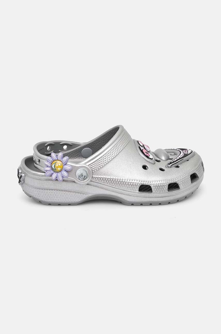

Чехли Crocs Scharf Classic Clog в сребристо 209487, Сребърен
