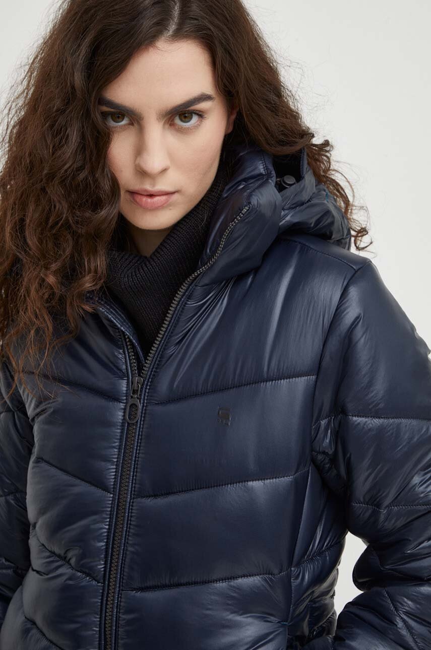 Куртка G-Star Raw жіноча колір синій зимова 