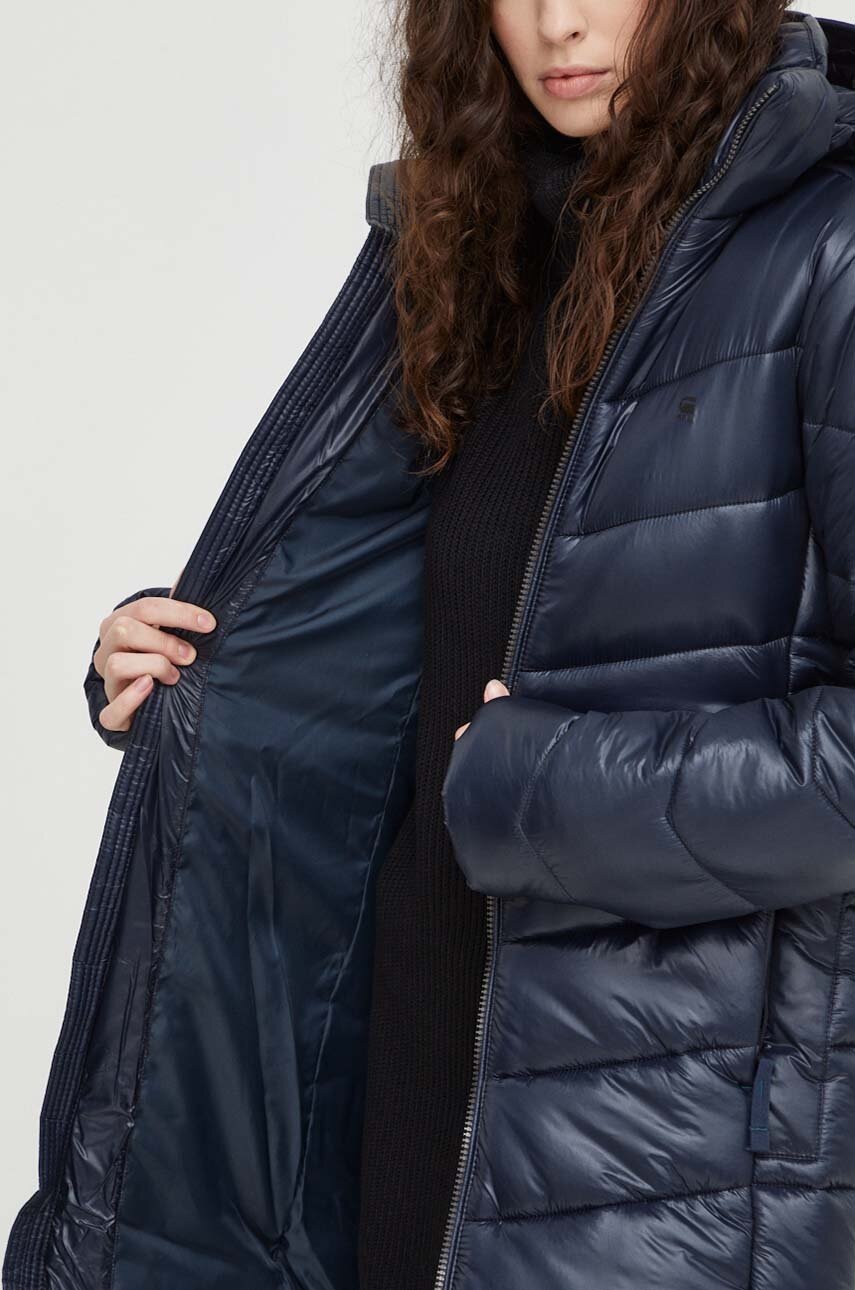 Куртка G-Star Raw жіноча колір синій зимова 