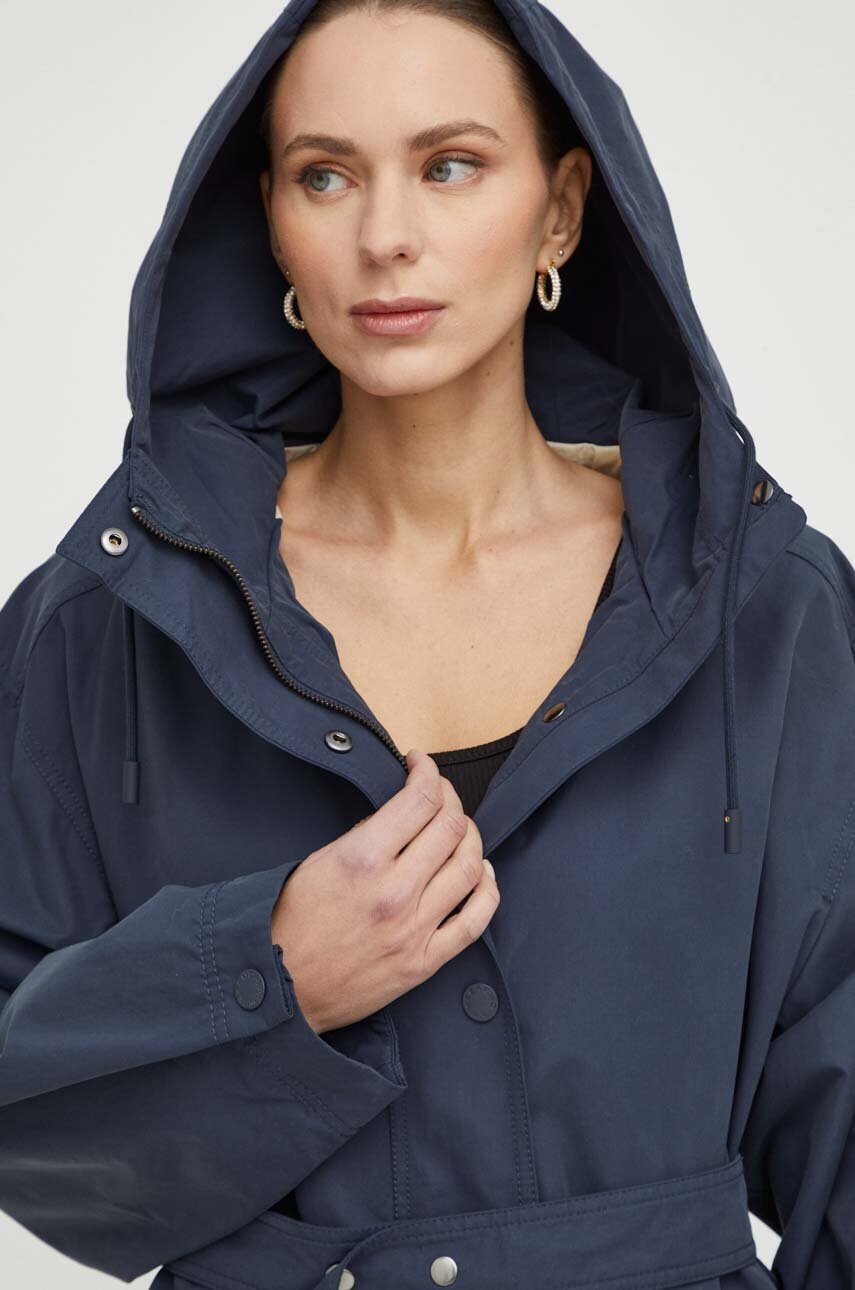 Куртка Weekend Max Mara жіноча колір синій перехідна 