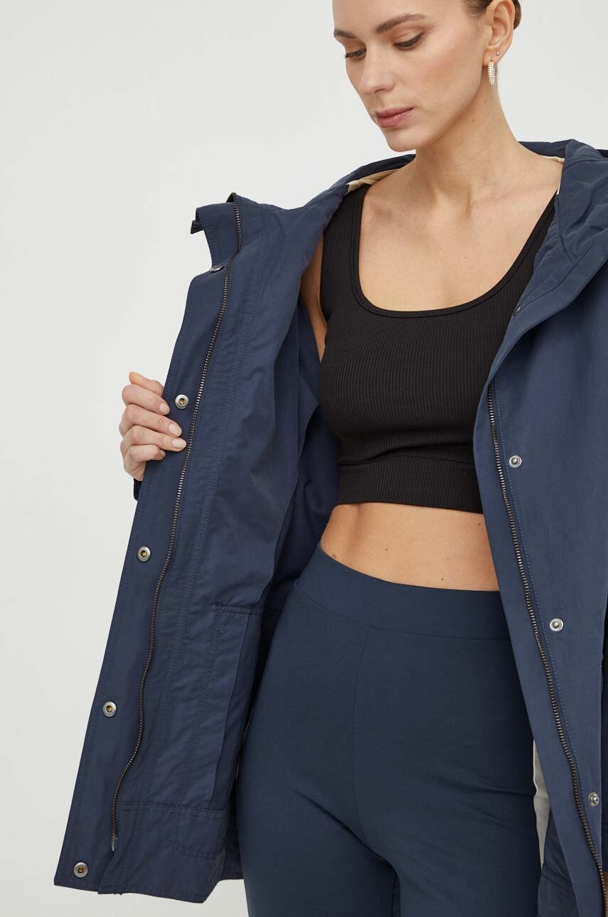 Куртка Weekend Max Mara жіноча колір синій перехідна 