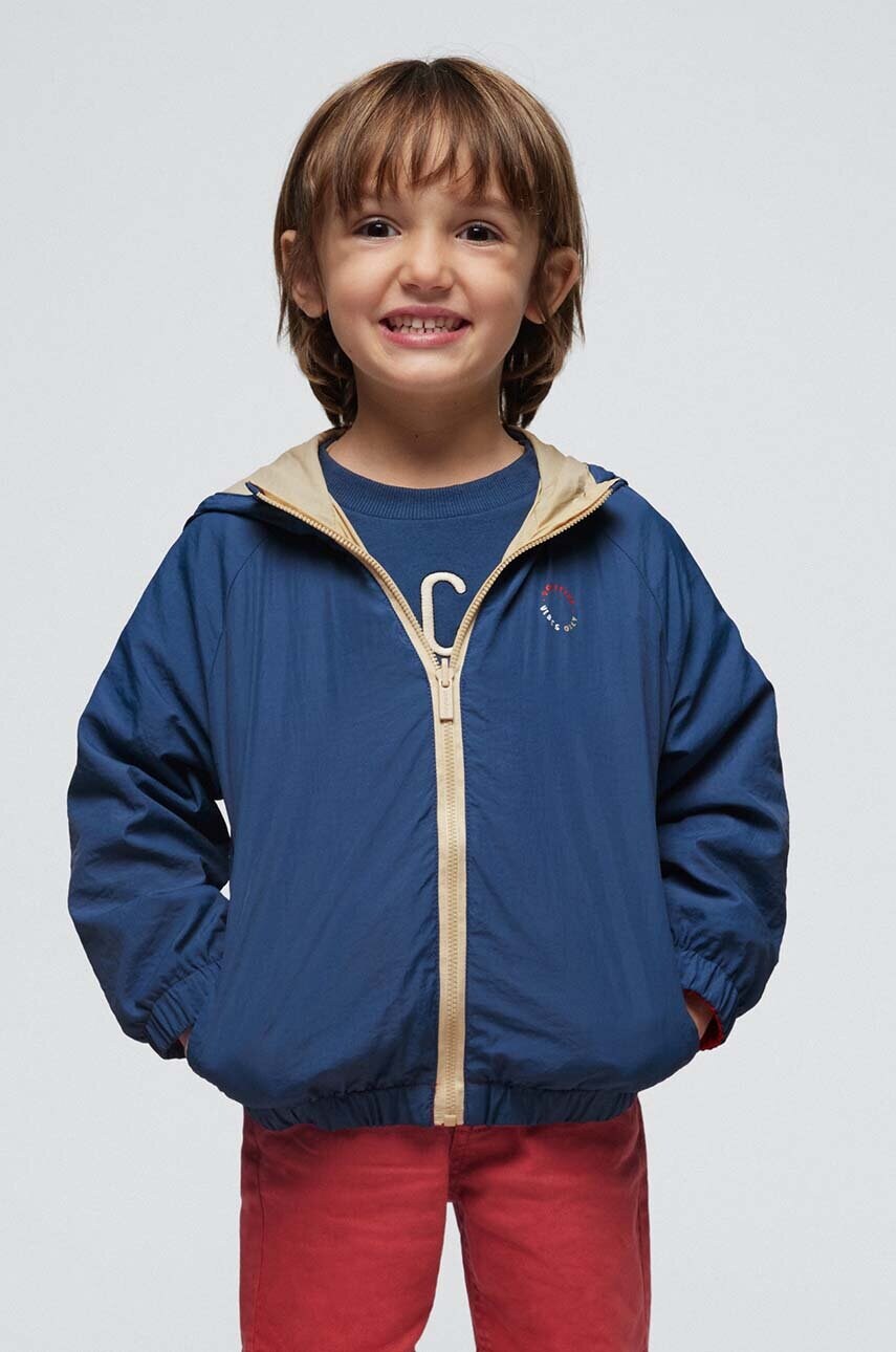 Детская двусторонняя куртка Mayoral цвет красный Детская двусторонняя куртка Mayoral цвет красный