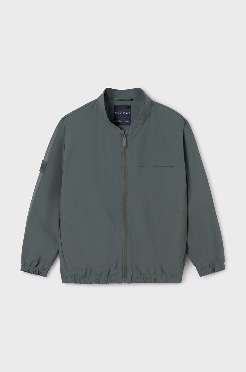 Дитяча куртка Mayoral колір зелений