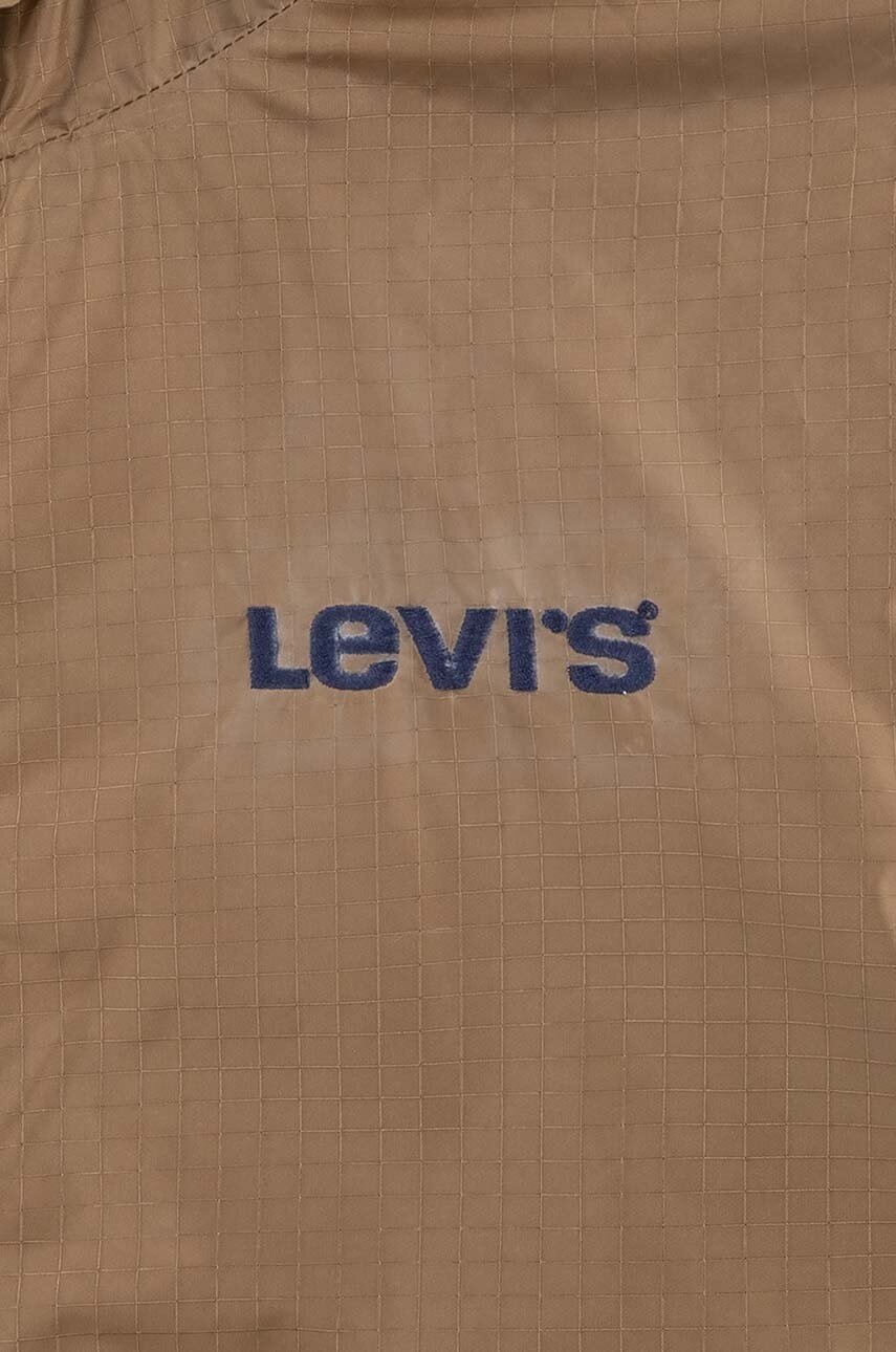 Levi's gyerek dzseki LVB REVERSIBLE BOY'S WIND JKT barna termék 2. képe