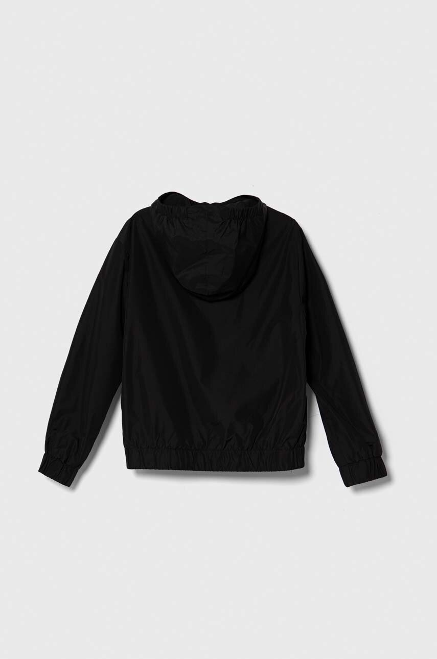 Дитяча куртка Calvin Klein Jeans колір чорний