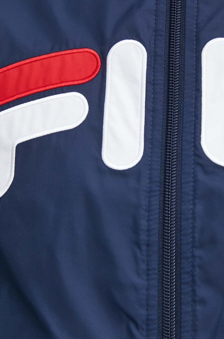 Μπουφάν bomber Fila Larkana γυναικείο, χρώμα: ναυτικό μπλε, FAW0758 φωτογραφία