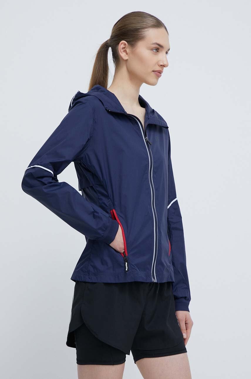 Fila windbreaker Rubiera culoarea albastru marin, de tranzitie