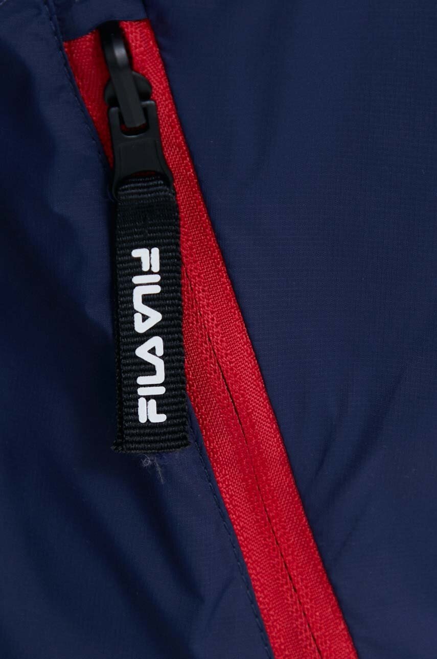 Αντιανεμικό Fila Rubiera χρώμα: ναυτικό μπλε φωτογραφία