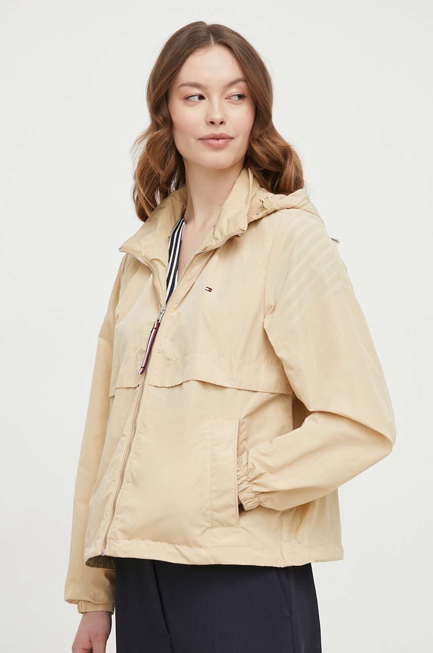 

Яке Tommy Hilfiger в бежово преходен модел WW0WW41790, Бежов