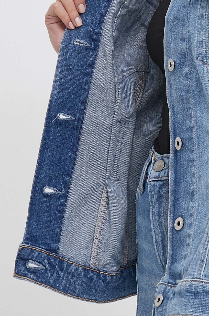 Rifľová bunda Pepe Jeans FREYA