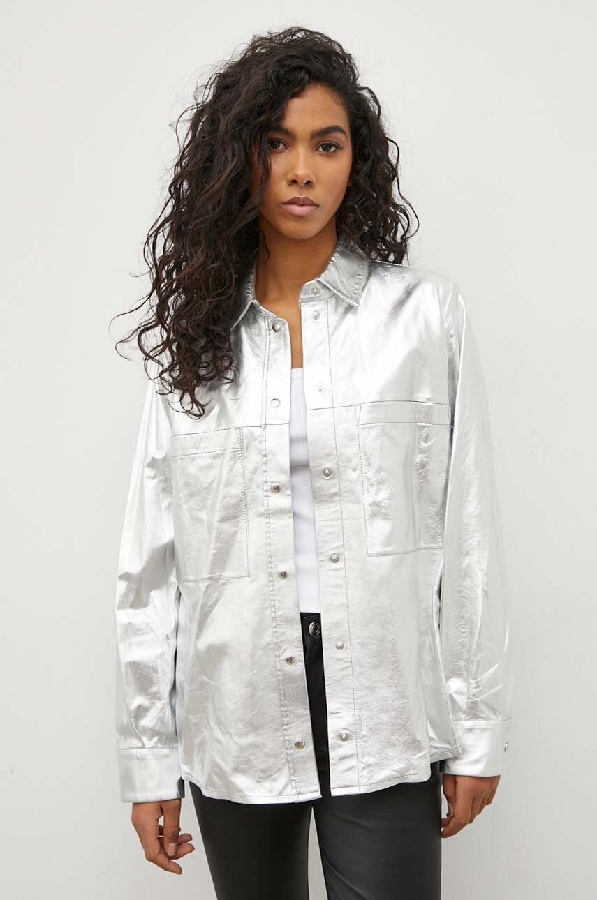 Δερμάτινο πουκάμισο IRO φωτογραφία