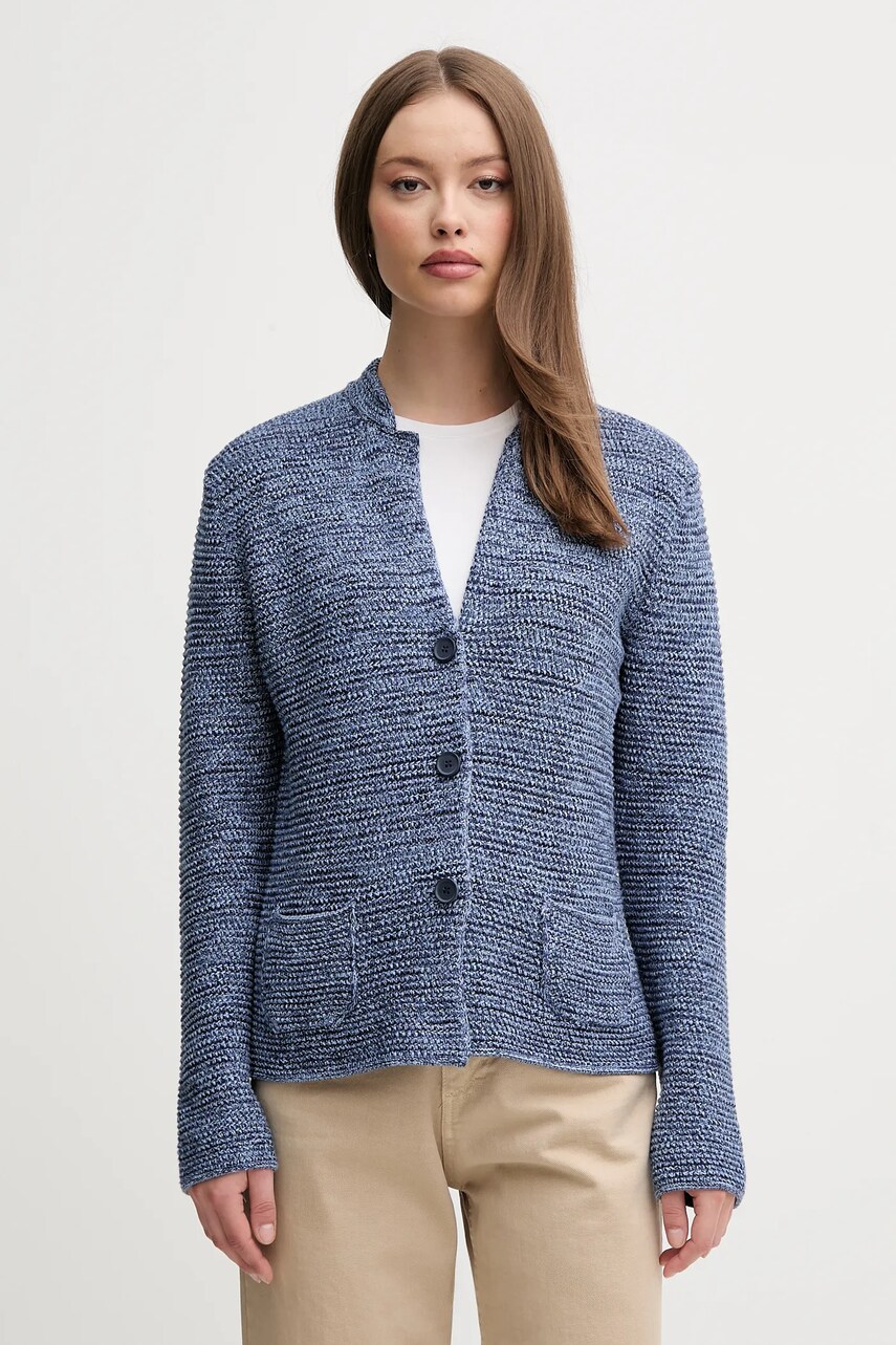 United Colors of Benetton cardigan din bumbac culoarea roz