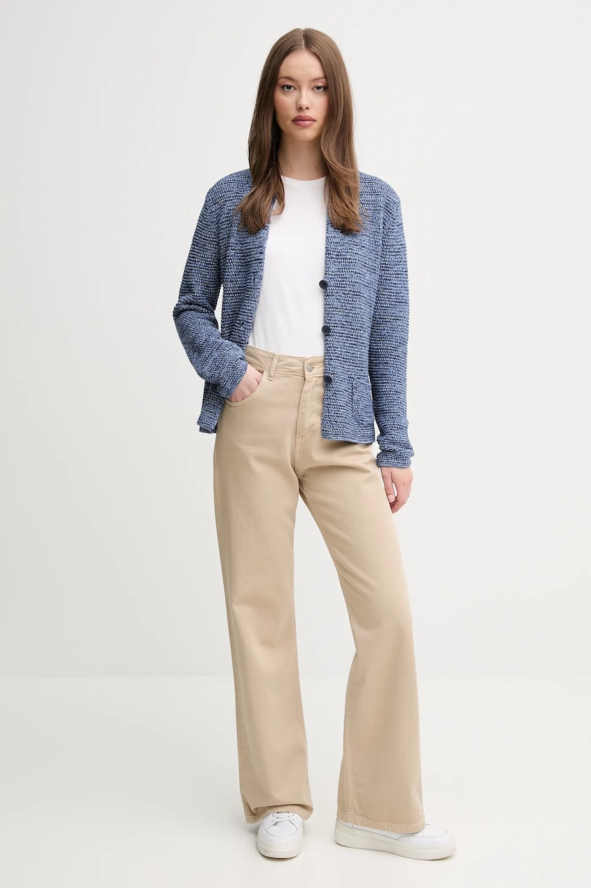 Хлопковый кардиган United Colors of Benetton цвет розовый Хлопковый кардиган United Colors of Benetton цвет розовый