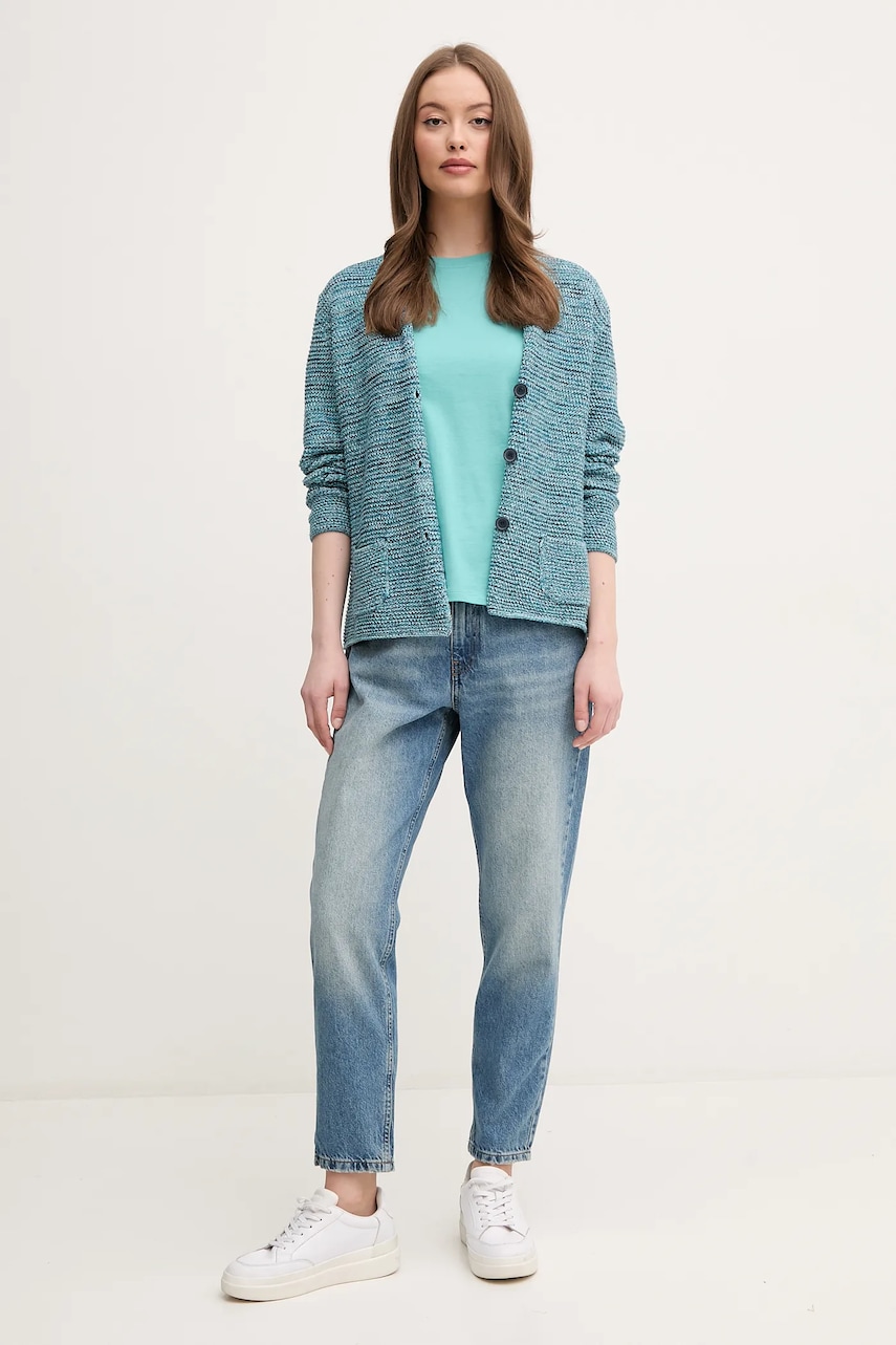Хлопковый кардиган United Colors of Benetton цвет розовый Хлопковый кардиган United Colors of Benetton цвет розовый