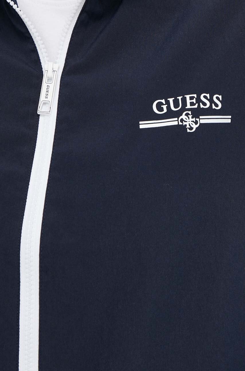 Куртка Guess ARLETH жіноча колір синій перехідна V4GL01 WG2Q0 