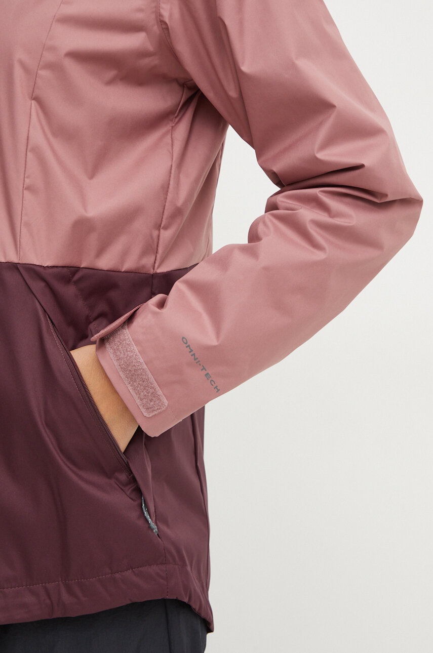 Μπουφάν Columbia Inner Limits III χρώμα: μοβ φωτογραφία