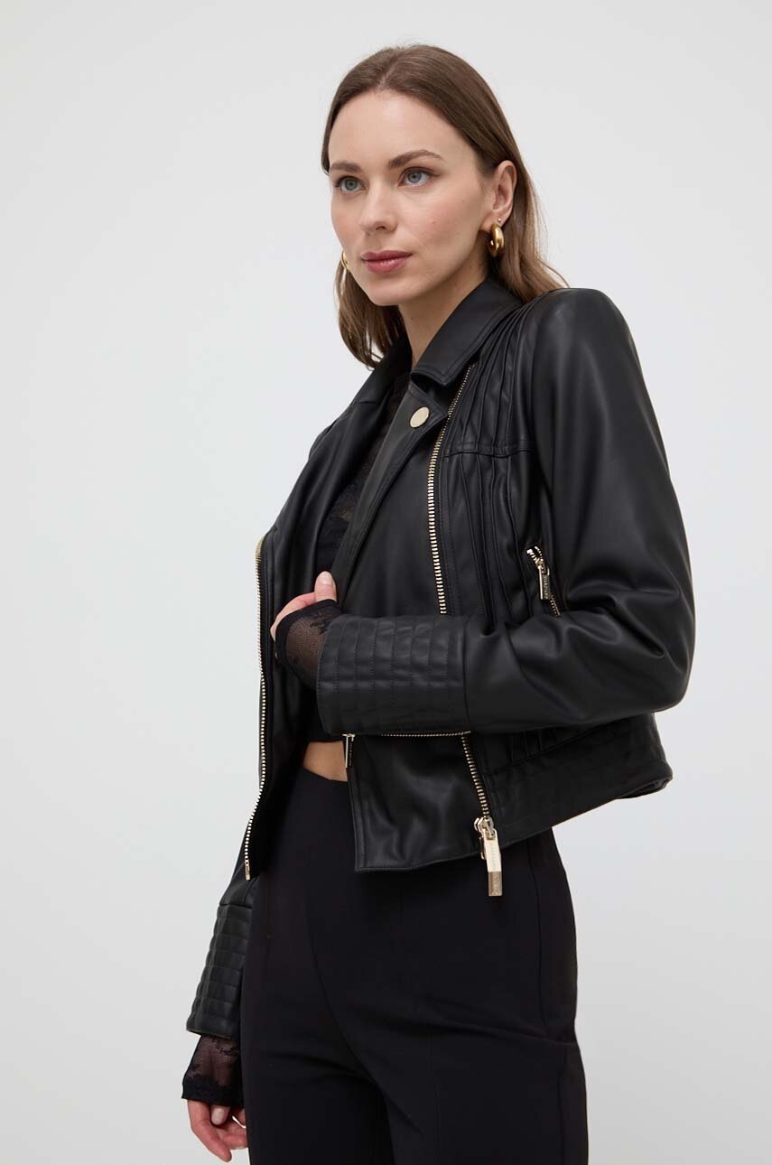 

Рокерско яке Marciano Guess LOLA в черно преходен модел 4GGL02 9645Z, Черен