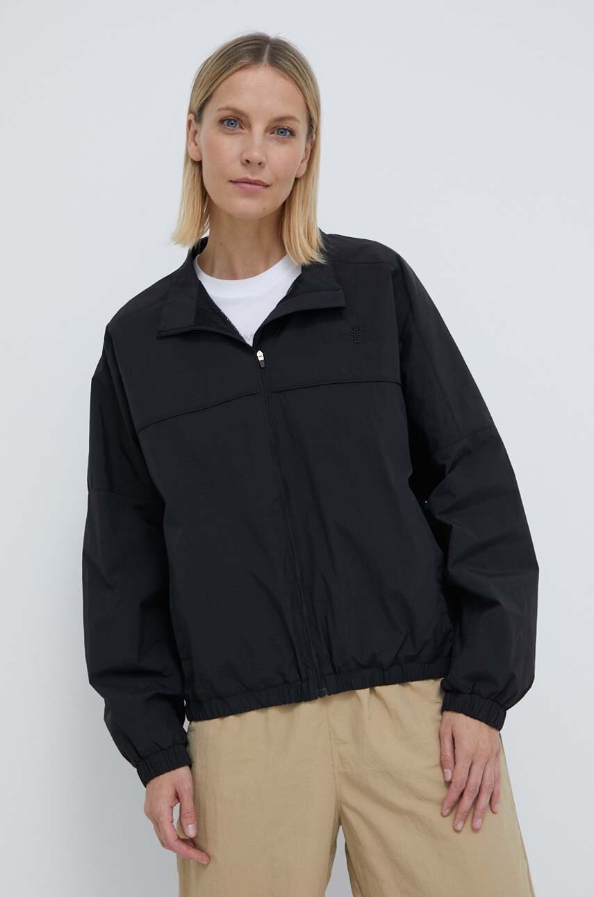 Μπουφάν P.E Nation χρώμα: μαύρο φωτογραφία