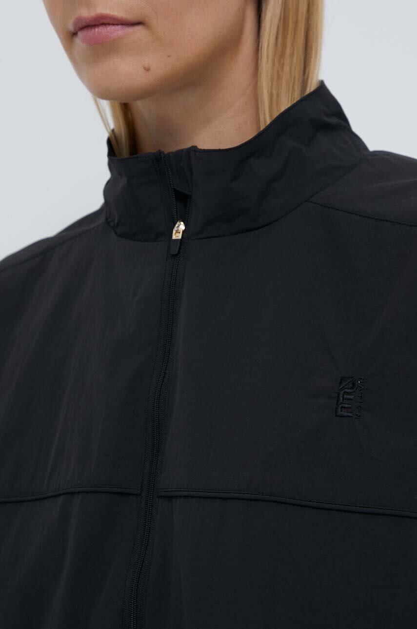 Μπουφάν P.E Nation χρώμα: μαύρο φωτογραφία