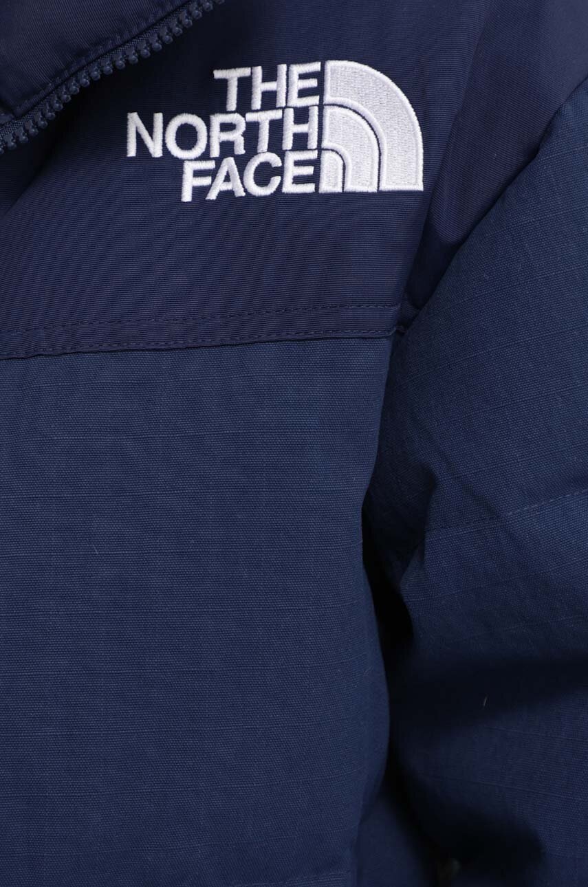Μπουφάν με επένδυση από πούπουλα The North Face 92 RIPSTOP NUPTSE χρώμα: ναυτικό μπλε φωτογραφία