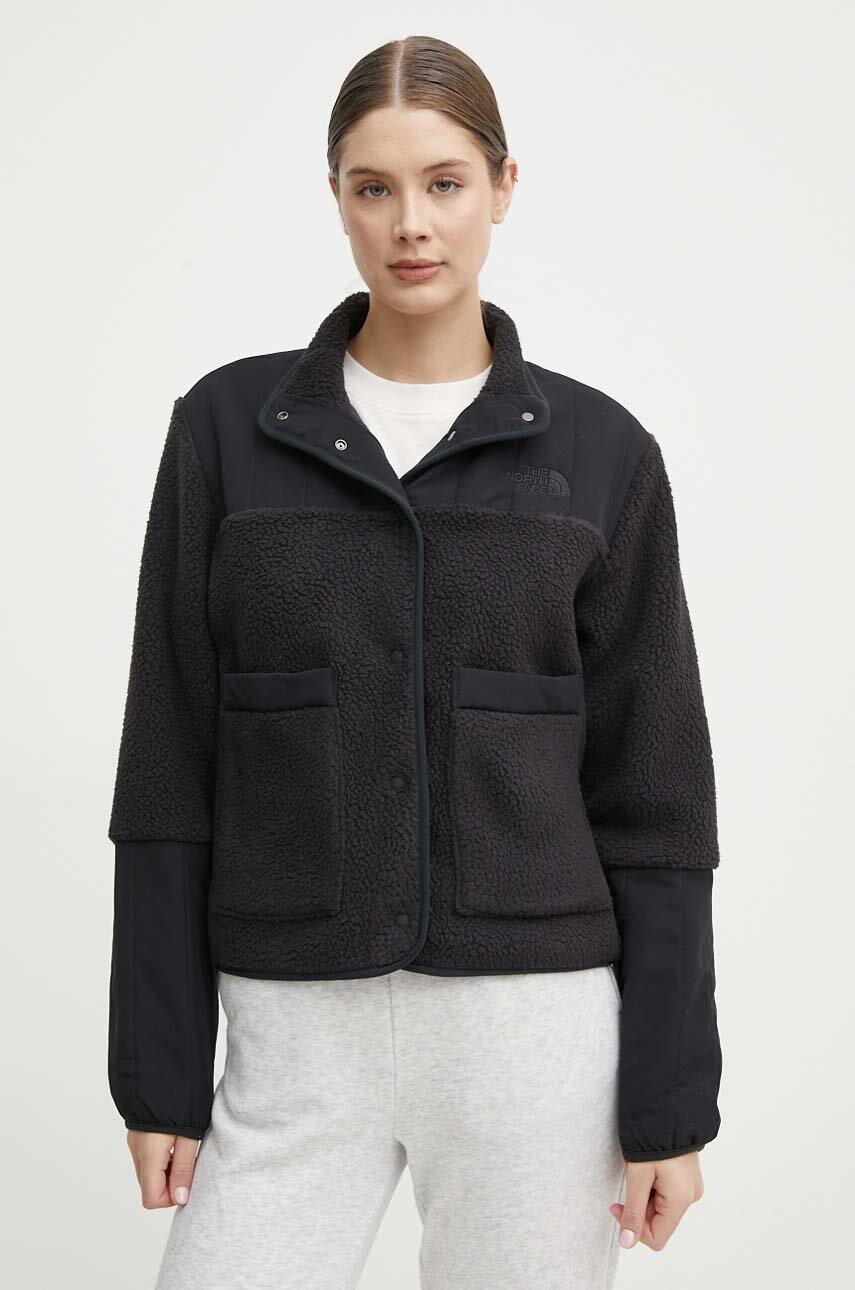

Яке The North Face в черно преходен модел NF0A84IEJK31, Черен