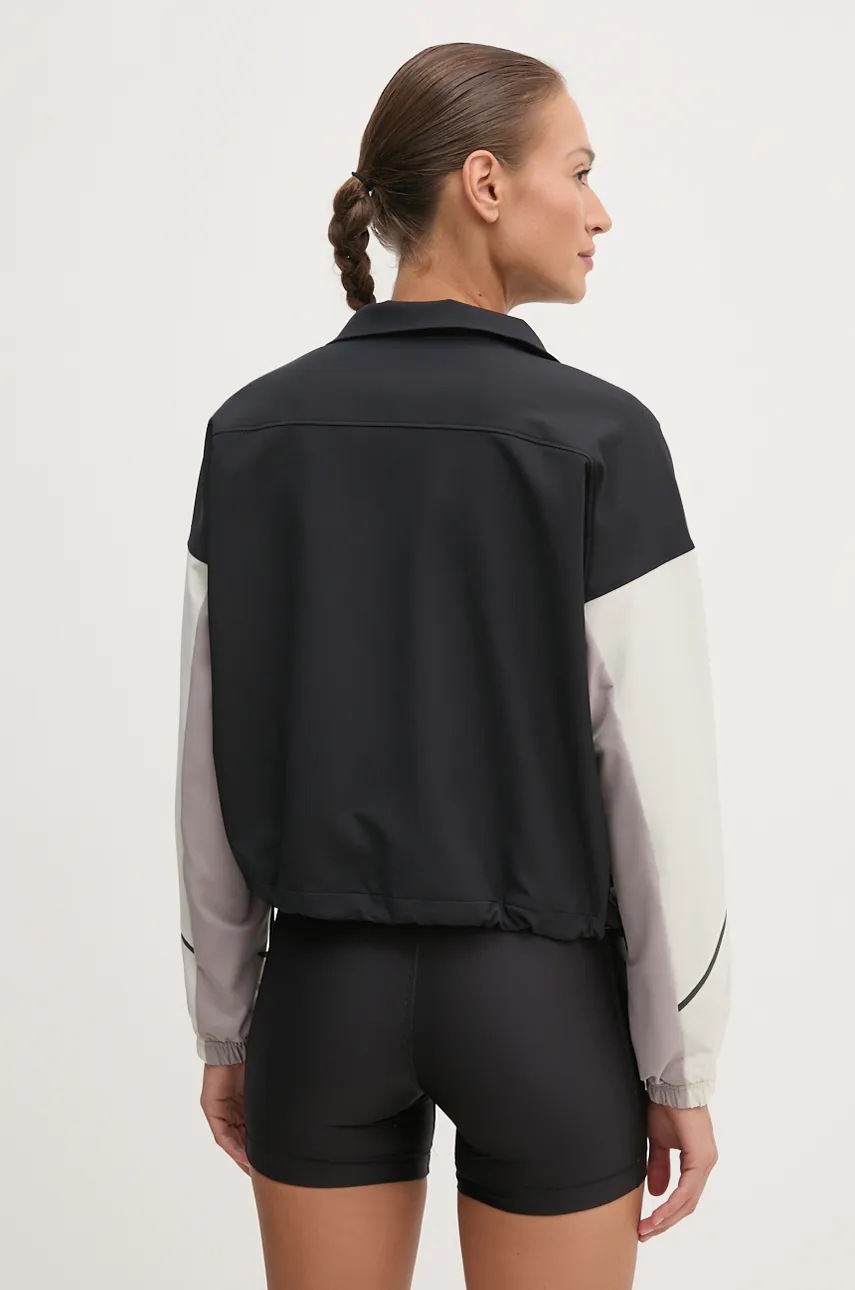 Куртка для тренувань Under Armour Unstoppable колір чорний перехідна oversize 1374889 